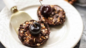 Hazelnut & Cocoa Cherry Tartlets